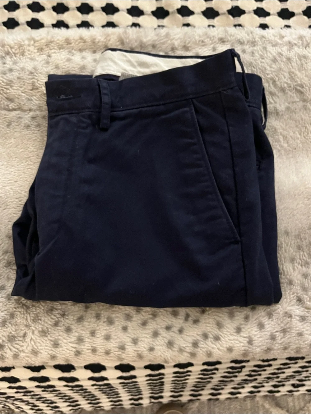 Men's Classic Navy Chino Pants